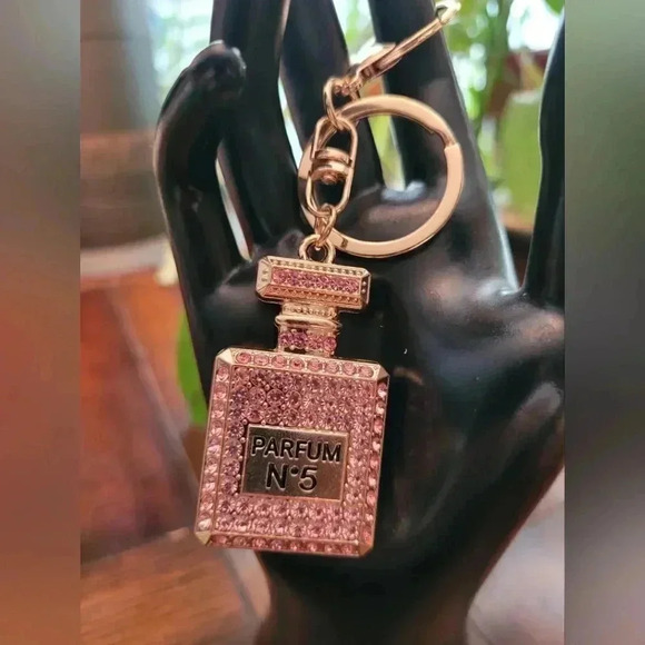 COPY - Parfum N°5 Pink bag charm - Picture 3 of 4